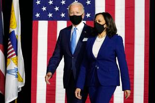 Biden y Harris se mostraron por primera vez como compañeros de fórmula