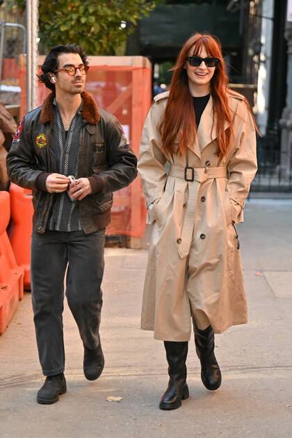 Joe Jonas y Sophie Turner en noviembre de 2022, en New York. La ahora ex pareja se casó en 2019 y tuvo dos hijas.