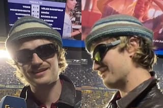 La estrella de Stranger Things que apareció en La Bombonera y sorprendió a todos