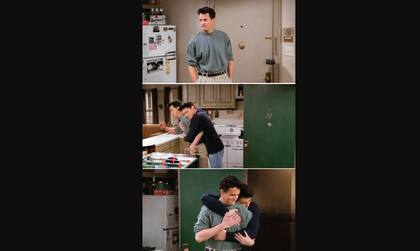 Joey y Chandler, un adiós que duele
