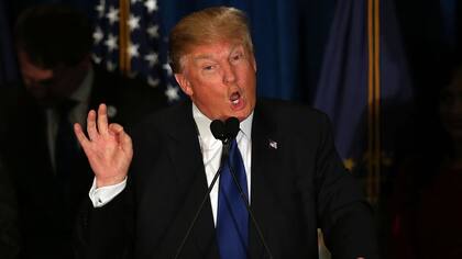 Donald Trump, eufórico por su triunfo