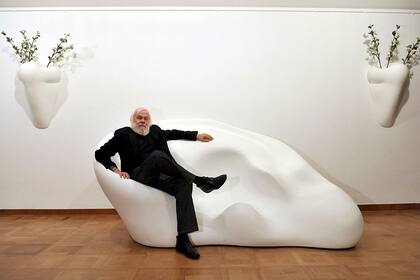 John Baldessari, en una instalación suya, en Alemania 2009