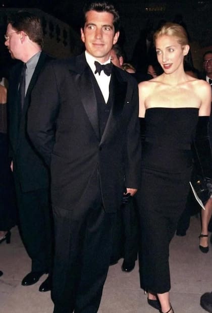 John F. Kennedy Jr. y Carolyn Bessette en la CIudad de Nueva York