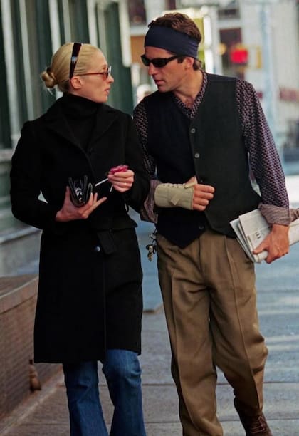 John F. Kennedy Jr. y Carolyn Bessette en la CIudad de Nueva York