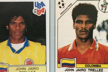 John Jairo Tréllez estuvo en dos álbumes y ningún Mundial