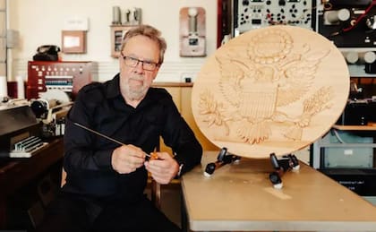 John Little construyó su propia réplica de "La cosa" (Foto: BBC)