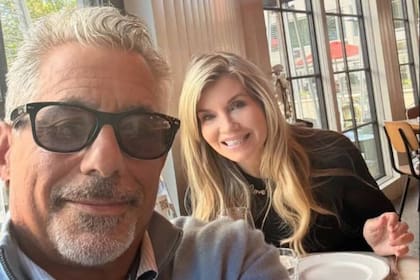 John Macaluso, el segundo esposo de Nadine, con el que lleva más de 20 años casada
