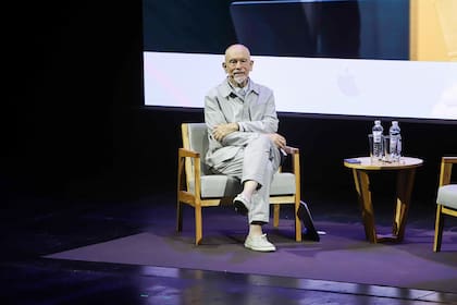 John Malkovich dio una charla abierta el jueves pasado en el Teatro Alvear