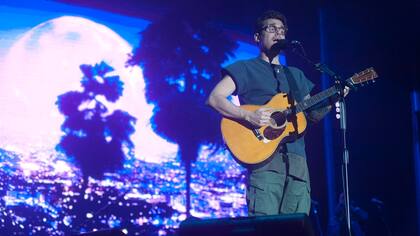 John Mayer, en su show en el hipódromo de Palermo