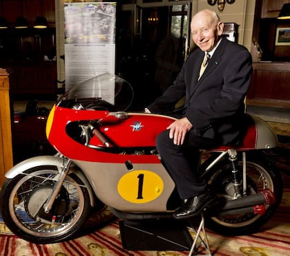 John Surtees, una leyenda del deporte motor: el británico murió en 2017 en Londres, a los 83 años