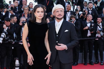 John Travolta y su hija, Ella Bleu, este viernes en Cannes
