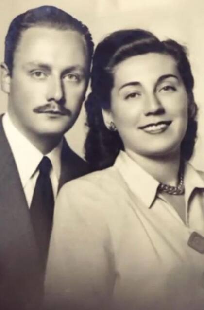 John Wartelski junto a su mujer Ilda