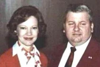 John Wayne Gacy junto a Rossalyn Carter