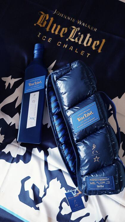 Johnnie Walker presentó el nuevo blend Blue Label Ice Chalet.