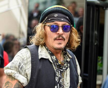 Johnny Depp, esta semana en Gateshead (Inglaterra), tras un concierto con Jeff Beck