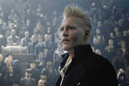 Johnny Depp interpretó al villano Grindelwald en Animales Fantásticos