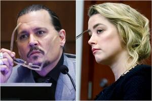 La impensada reacción de Johnny Depp al ver a los ojos a Amber Heard en el juicio
