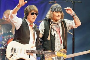 El dolor de Johnny Depp por la muerte del guitarrista Jeff Beck, su “hermano”