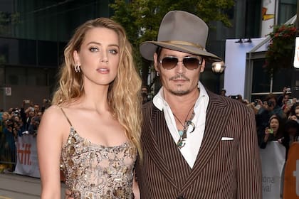 Johnny Depp y Amber Heard, cuando estaban muy enamorados