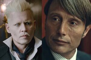 Johnny Depp y Mads Mikkelsen.