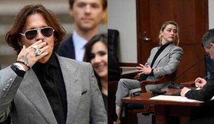 Johnny Depp y su expareja Amber Heard, enfrentados en una dura contienda judicial