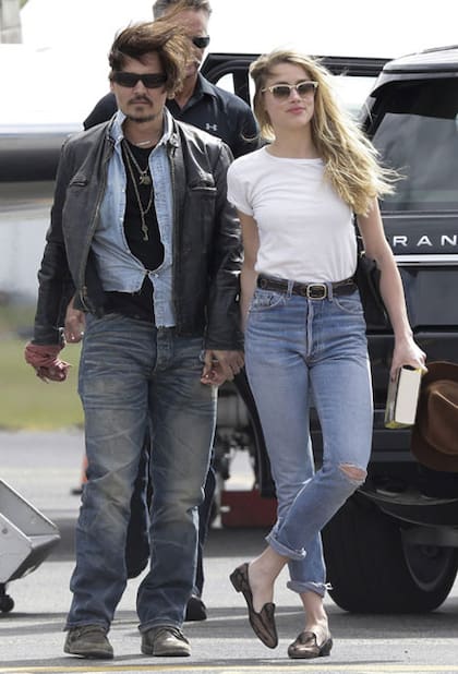 Johnny y su mujer de espíritu libre, Amber Heard