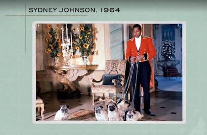 Johnson al cuidado de los perros de los Windsor