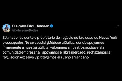 Johnson, exdemócrata convertido a republicano, citó un artículo que describe el nerviosismo del sector financiero por la agenda de Mamdani