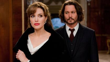 Jolie y Depp en El Turista, la película que protagonizaron juntos