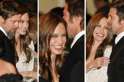 Jolie y Pitt, mimos al por mayor