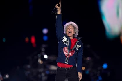 Jon Bon Jovi durante su presentación en Rock In Rio, en 2019