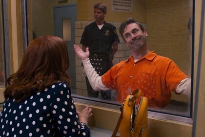 Jon Hamm en el film despedida de Unbreakable Kimmy Schmidt