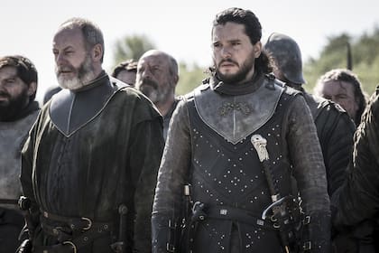 Jon y Davos, antes de la batalla