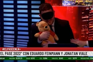 Jony Viale se quedó “dormido” en el pase con Feinmann