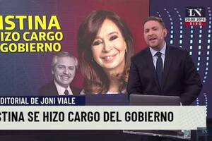 Jonatan Viale: “Cristina no le hablaba al FMI, le hablaba a Alberto”