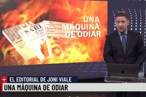 Jonatan Viale sostuvo que se tienen que hacer cargo del odio que instalaron y recordó el origen de ese sentimiento que terminó por dividir a la sociedad
