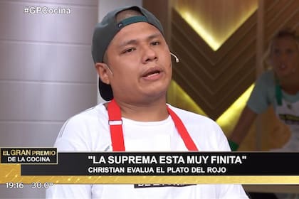 Jonathan explicó que "no tenía ni papas, ni batatas", por lo que hizo una versión distinta de la suprema Maryland