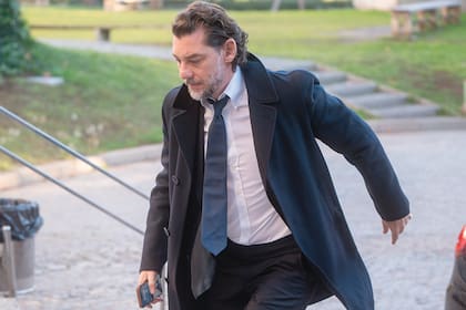 Jonathan Andic, al llegar al funeral de su padre
