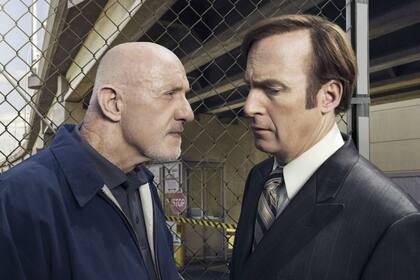 Jonathan Banks y Bob Odenkirk en Better Call Saul