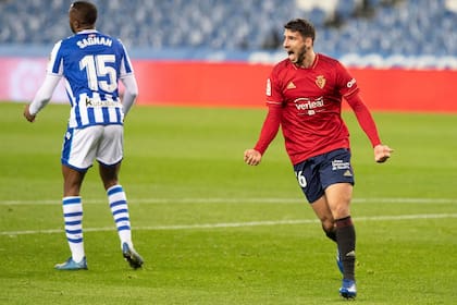 Jonathan Calleri, ex delantero de Boca, es uno de los tres argentinos que militan en Osasuna