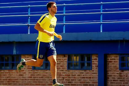 Jonathan Calleri se prepara para ser titular ante Gimnasia