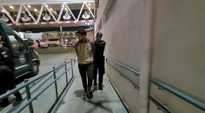 Jonathan Morel, líder de Revolución Federal, detenido por la Policía de Seguridad Aeroportuaria (PSA)