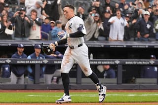 Jonrón de Aaron Judge ante Rays pone fin a dos semanas sin jonrones ni impulsadas