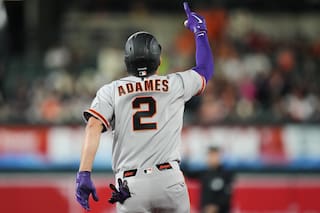 Jonrones de Adames y Lee respaldan sólido inicio de Roupp; Gigantes vencen 6-3 a Orioles