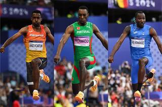 Salto triple: tres cubanos en un podio... sin medallas para Cuba