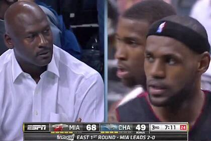 Jordan vs. Lebron, el duelo entre grandes de la NBA