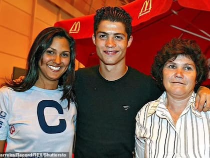 Jordana Jardel fue la primera mujer con la que Cristiano Ronaldo fue vinculado sentimentalmente al alcanzar la fama