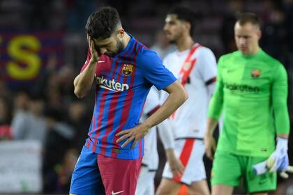 Jordi Alba recibió dos tarjetas amarillas contra Espanyol y no podrá jugar ante Atlético de Madrid