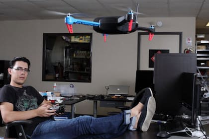 Jordi Muñoz Bardales, uno de los cofundadores del fabricante de drones 3D Robotics