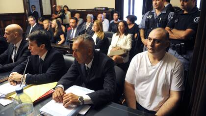 Jorge Mangeri durante el juicio tras el cual fue condenado en 2015